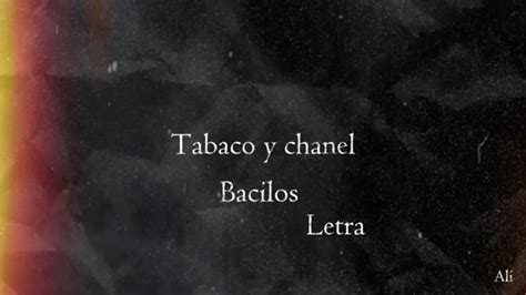 bacilos tabaco y chanel descargar gratis|tabaco y chanel letra.